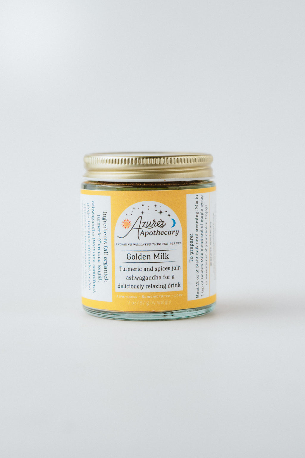 Golden Milk | Azure's Apothecary
